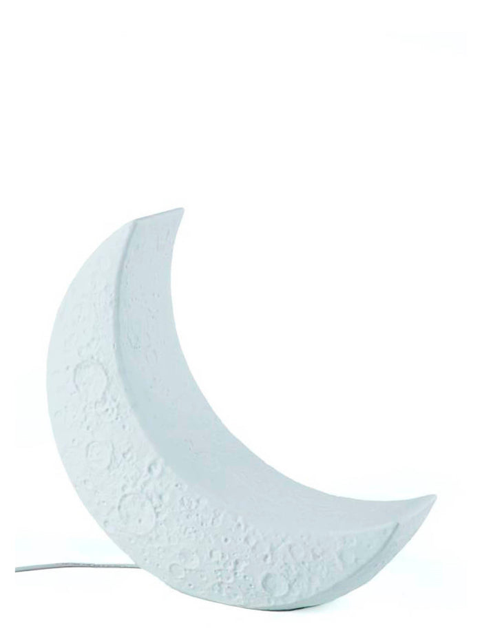 Seletti x Marcantonio My Tiny Moon lamp White Lamps