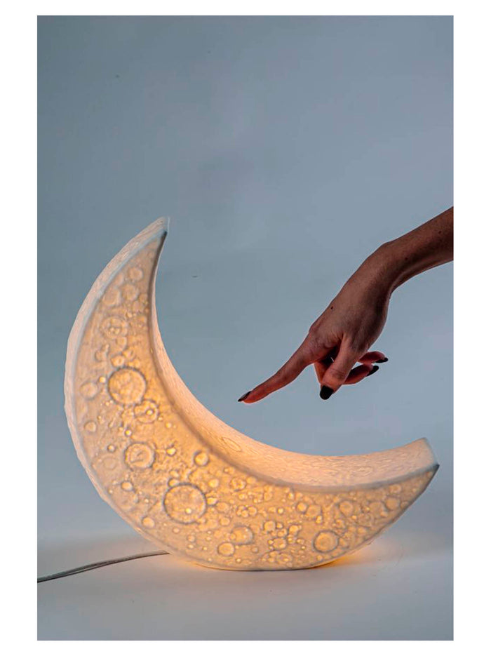 Seletti x Marcantonio My Tiny Moon lamp White Lamps
