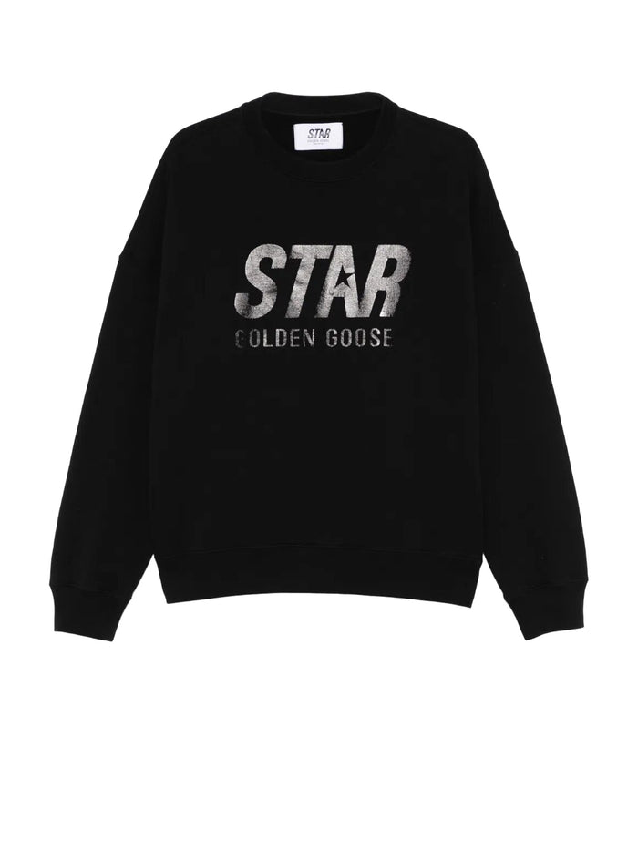 Golden Goose Sweaters Black Cotone