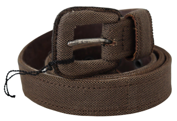 Costume National 100% Leather belt in brown