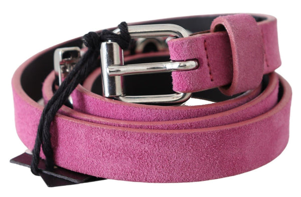 Just Cavalli 100% Leather belt in pink