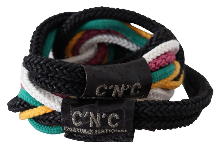 Costume National Fabric belt in multicolor