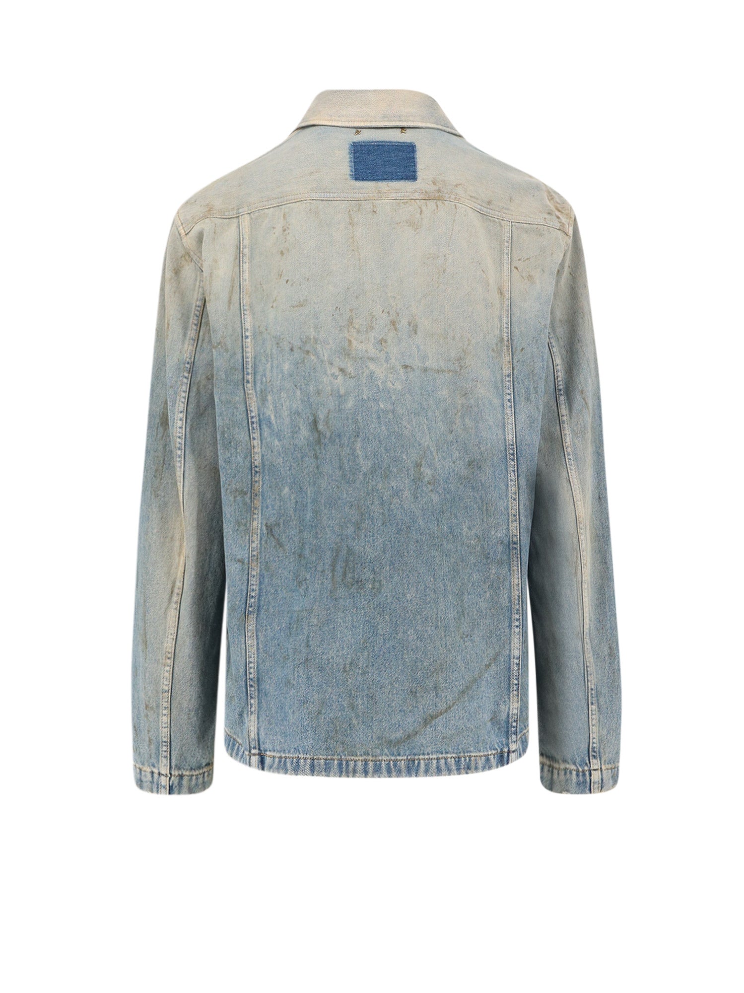 Golden Goose Jackets Blue Cotone