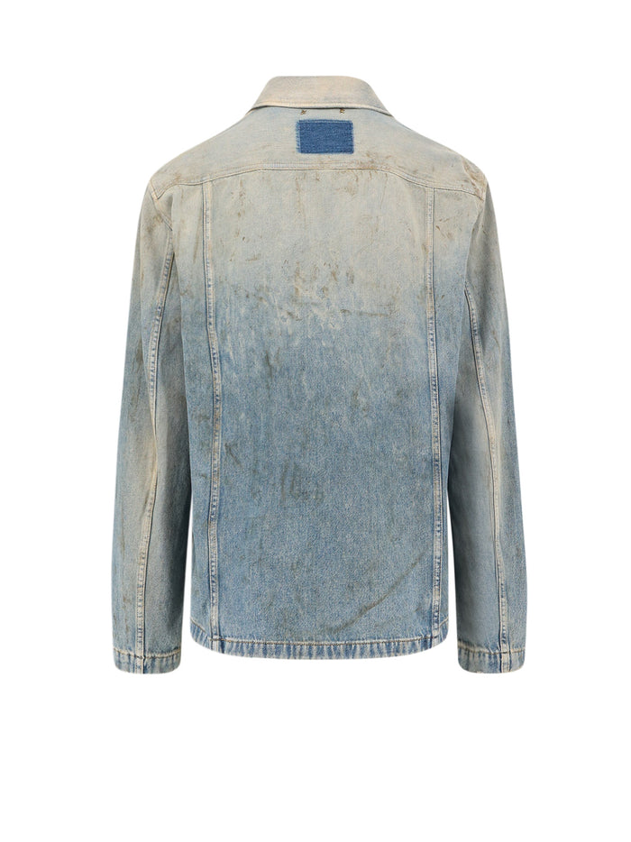 Golden Goose Jackets Blue Cotone