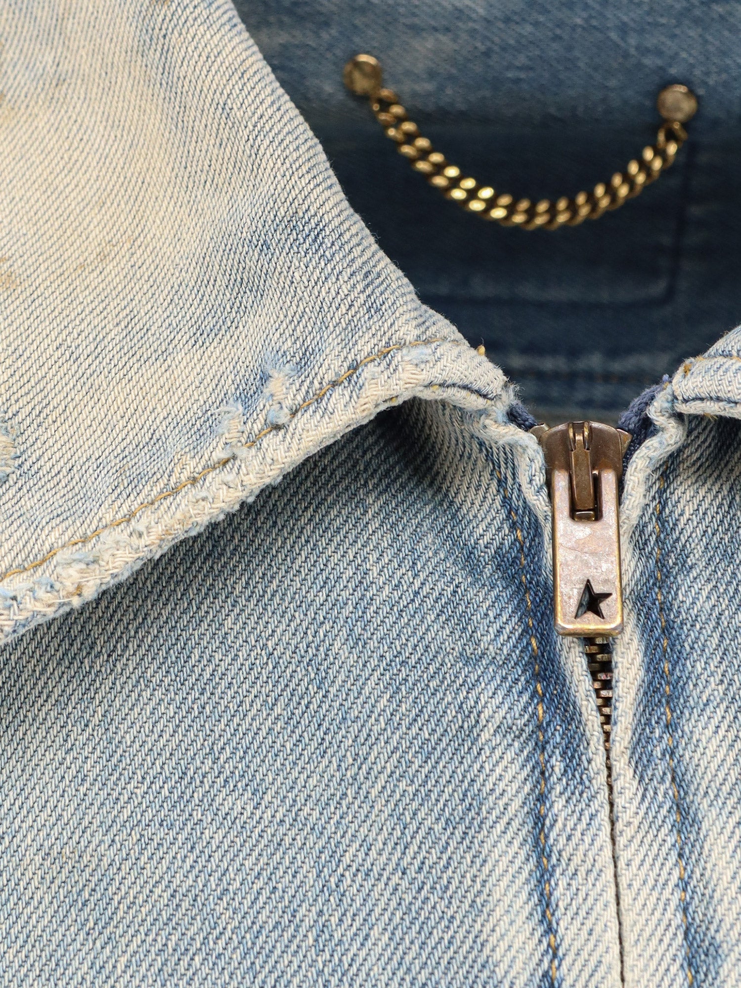 Golden Goose Jackets Blue Cotone