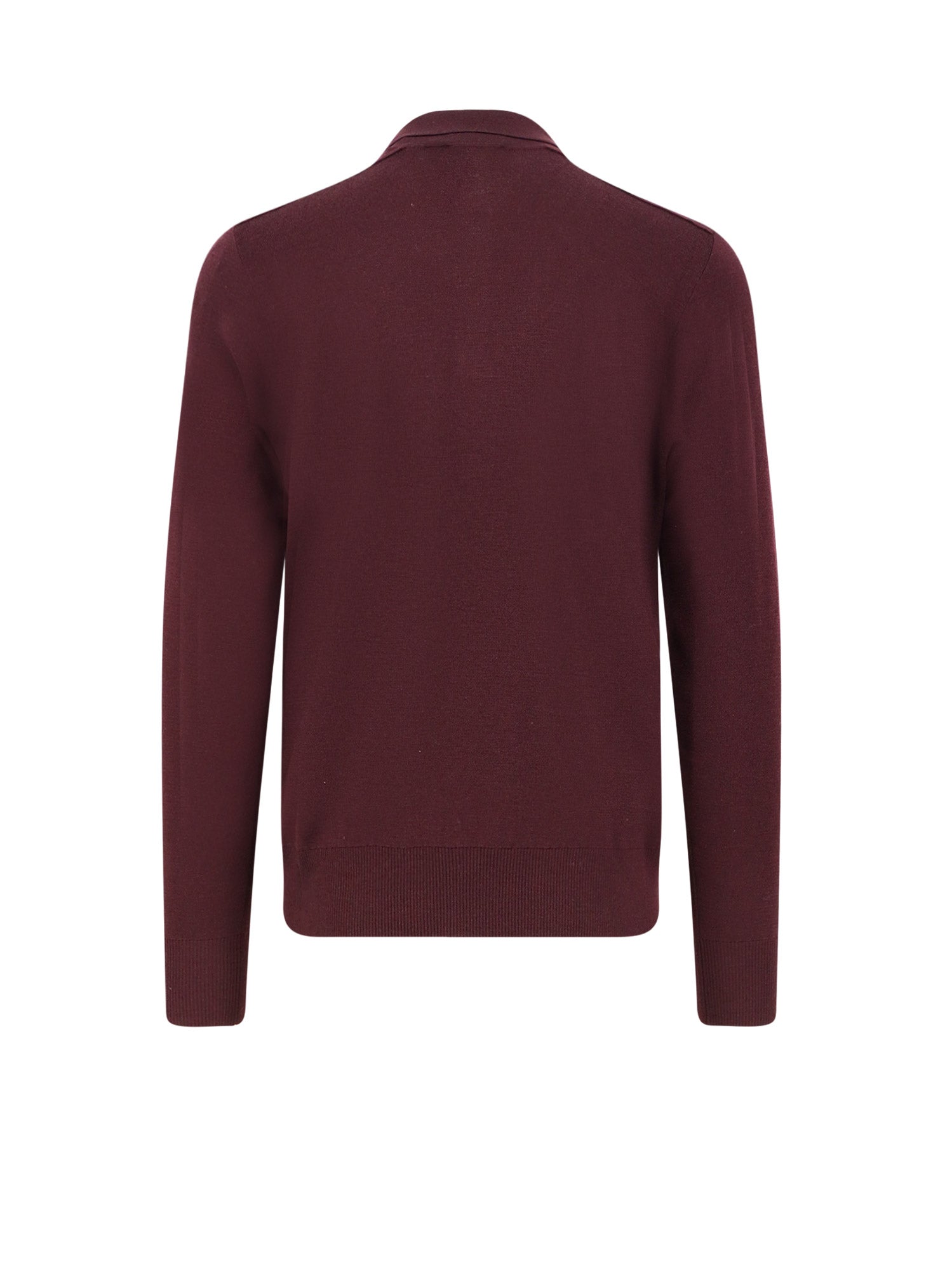 Burberry Sweaters Mahogany Red Wool
