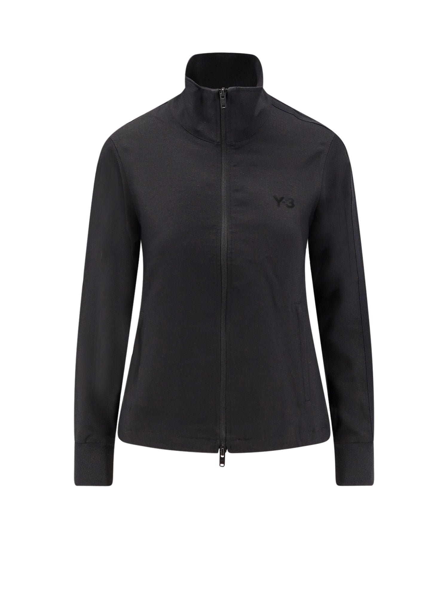 Y-3 T-Shirts And Polos Black Poliestere