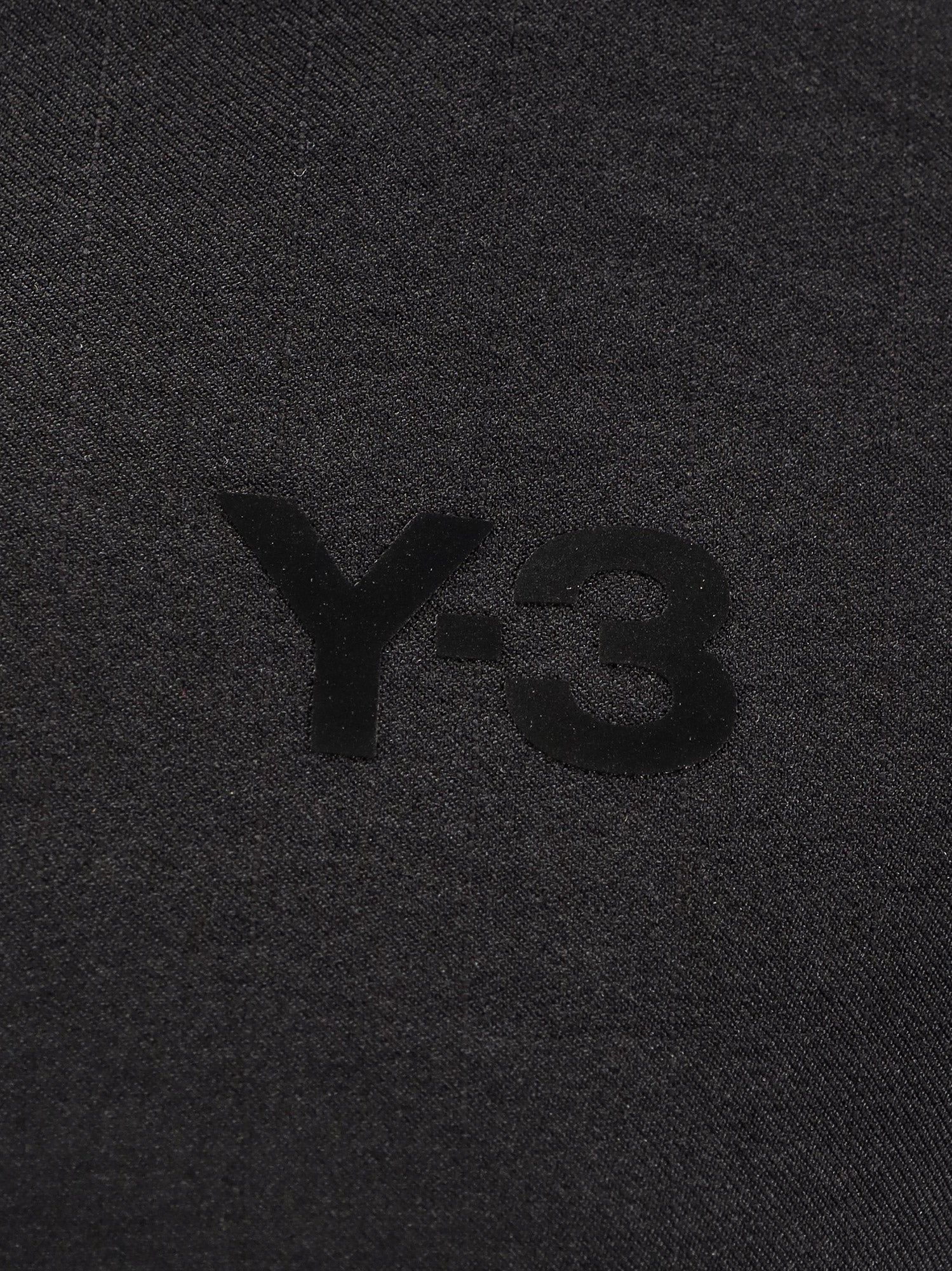 Y-3 T-Shirts And Polos Black Poliestere