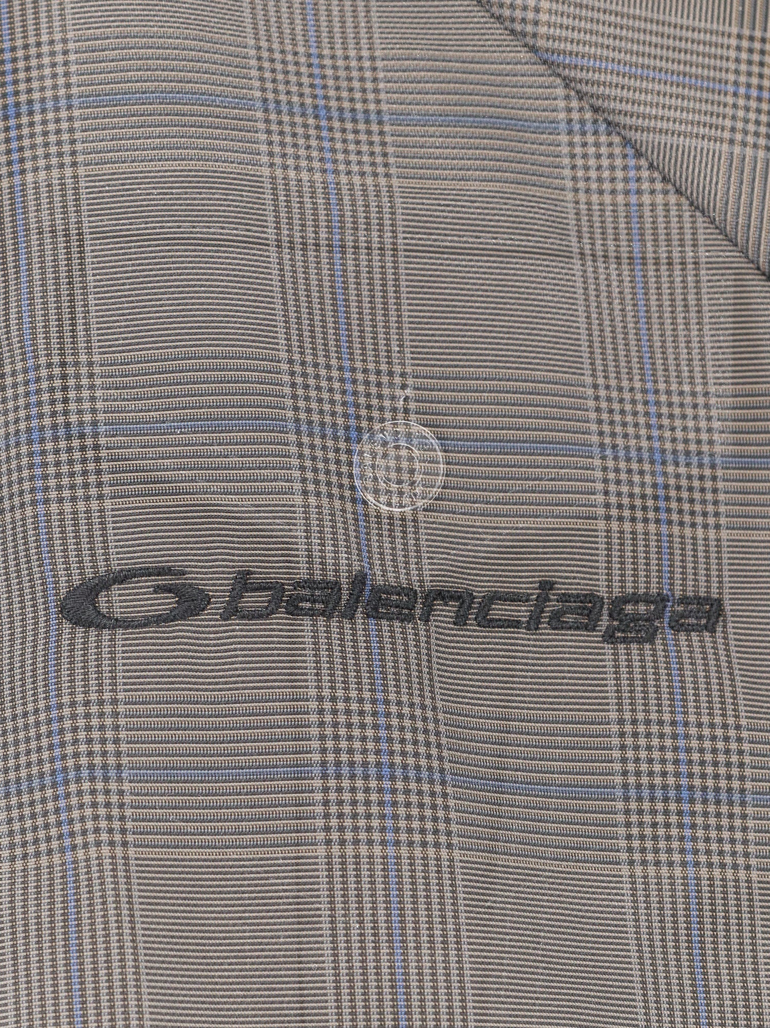 Balenciaga Jackets Grey Blue T Polyamide