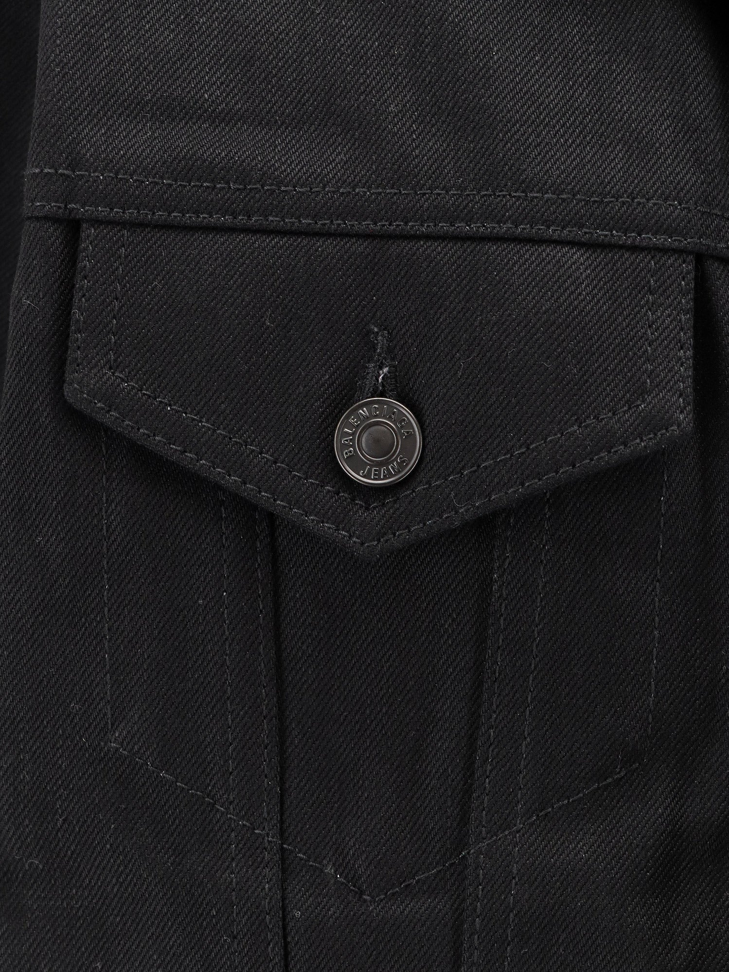 Balenciaga Jackets Black Cotone