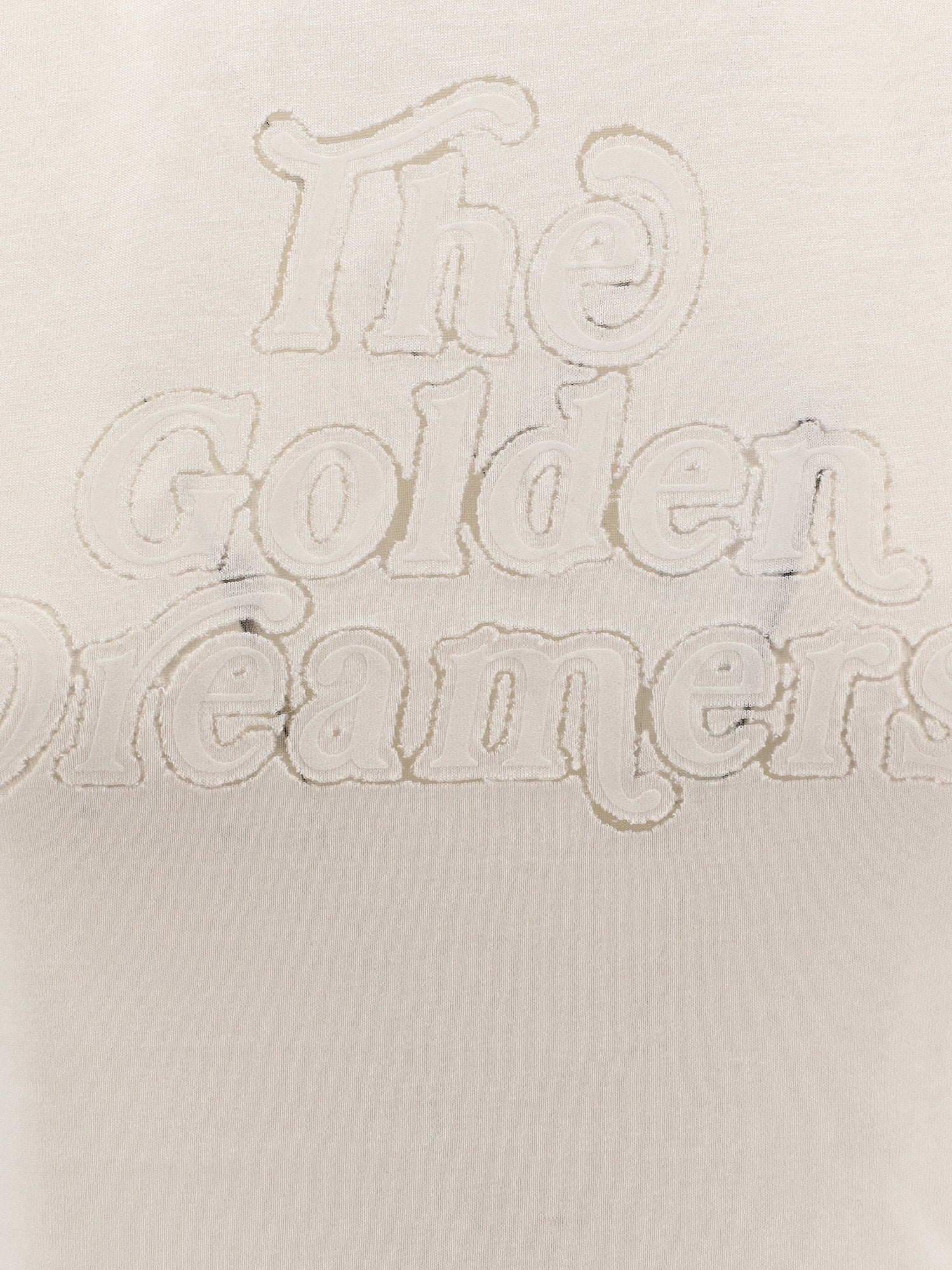 Golden Goose T-shirts and Polos Artic Wolf Rib: Spandex