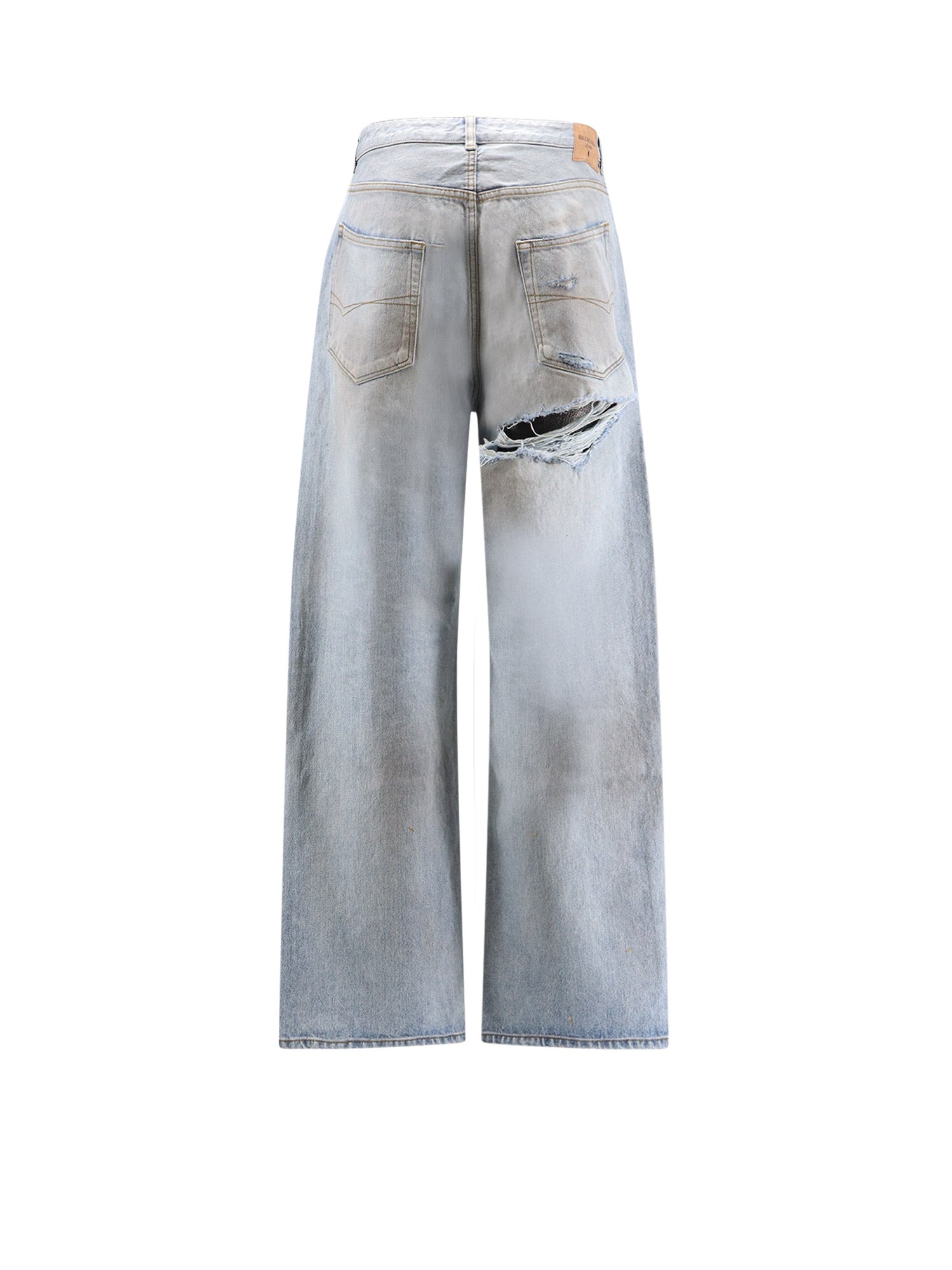 Balenciaga Jeans Blue Cotone