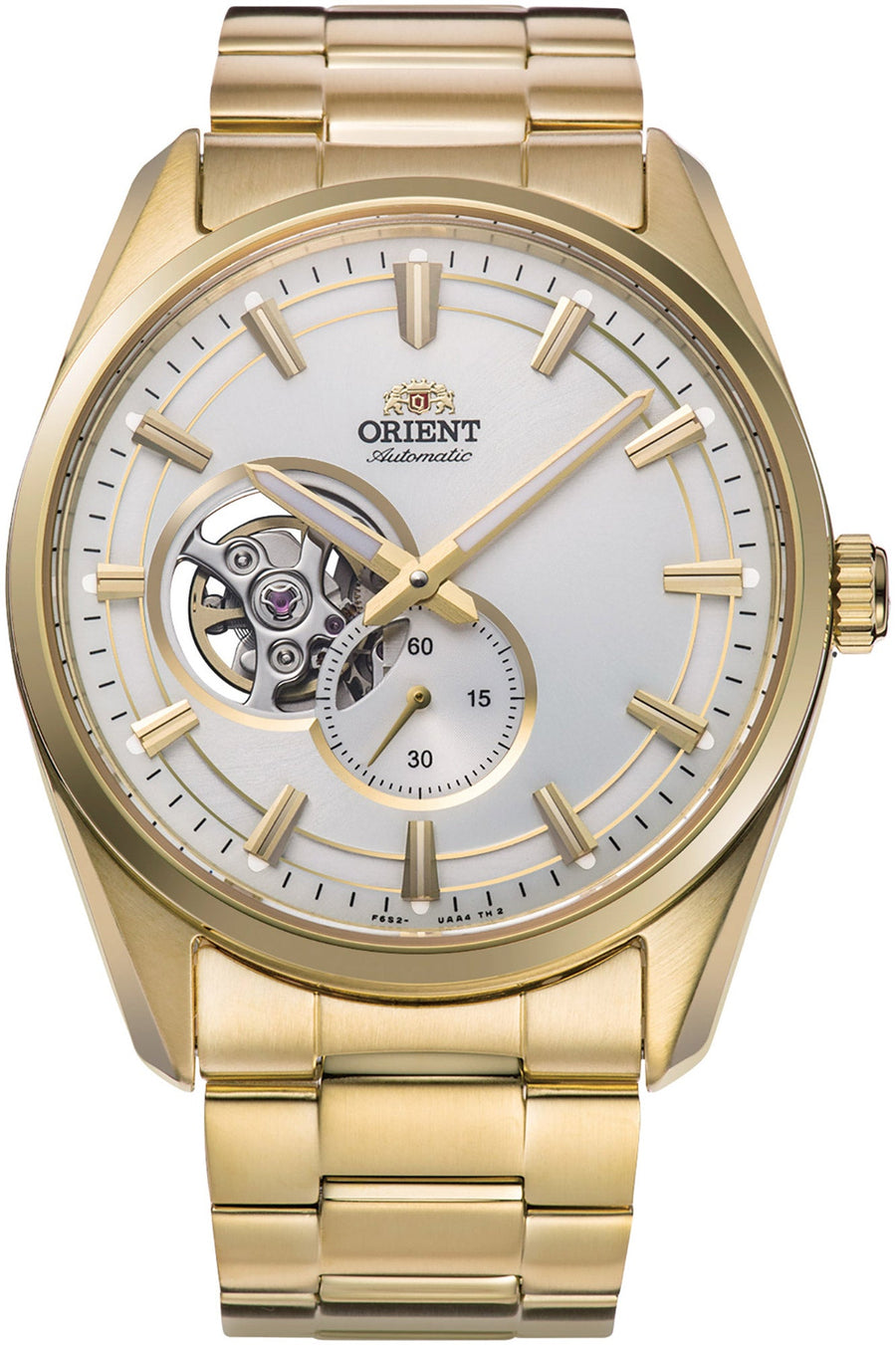 Preloved - Orient Mens Contemporary Small Seconds Semi Skeleton 40mm Automatic Watch Ra-Ar0007s One Color Watches
