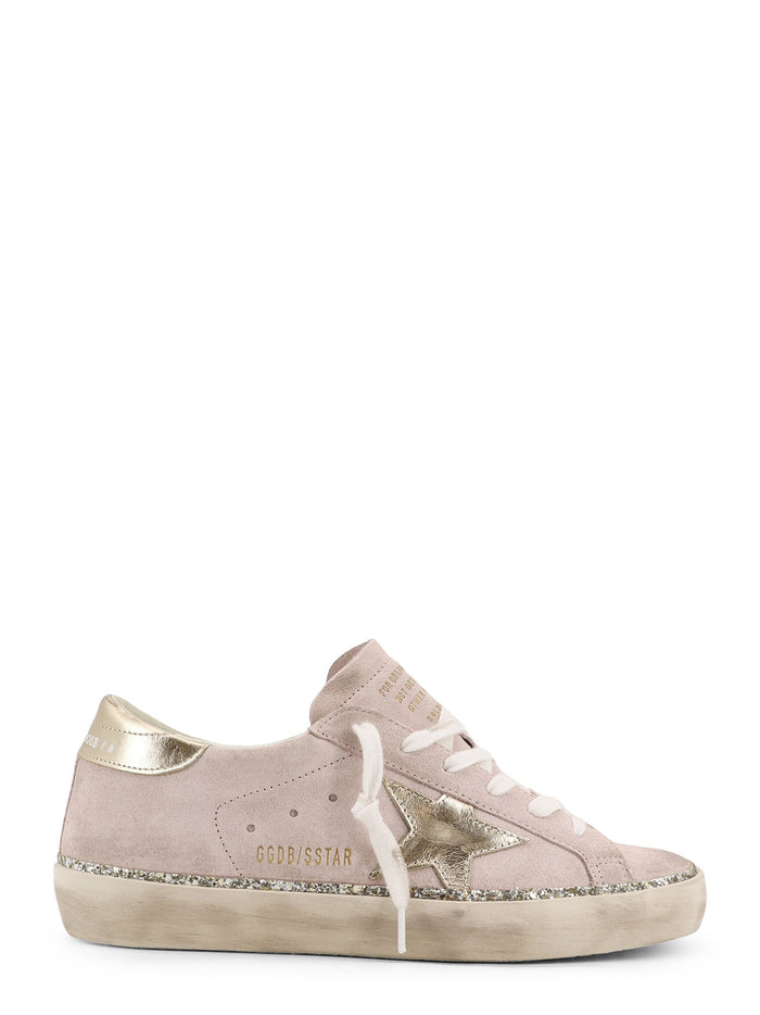 Golden Goose Sneakers Pink Platinum Suede