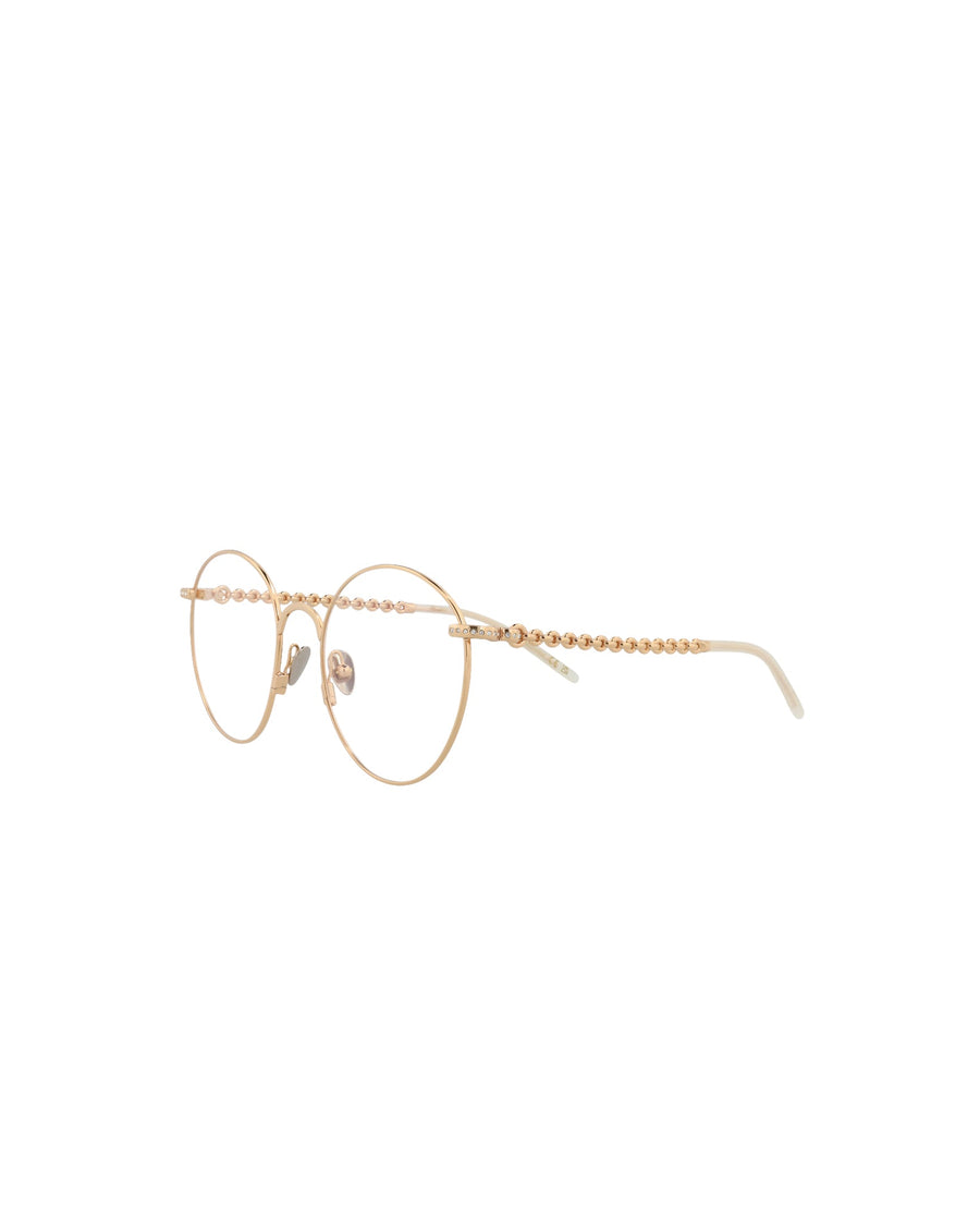 Preloved - Pomellato Womens 52 Mm Gold Eyeglasses Pm0103o-30010215-001 One Color