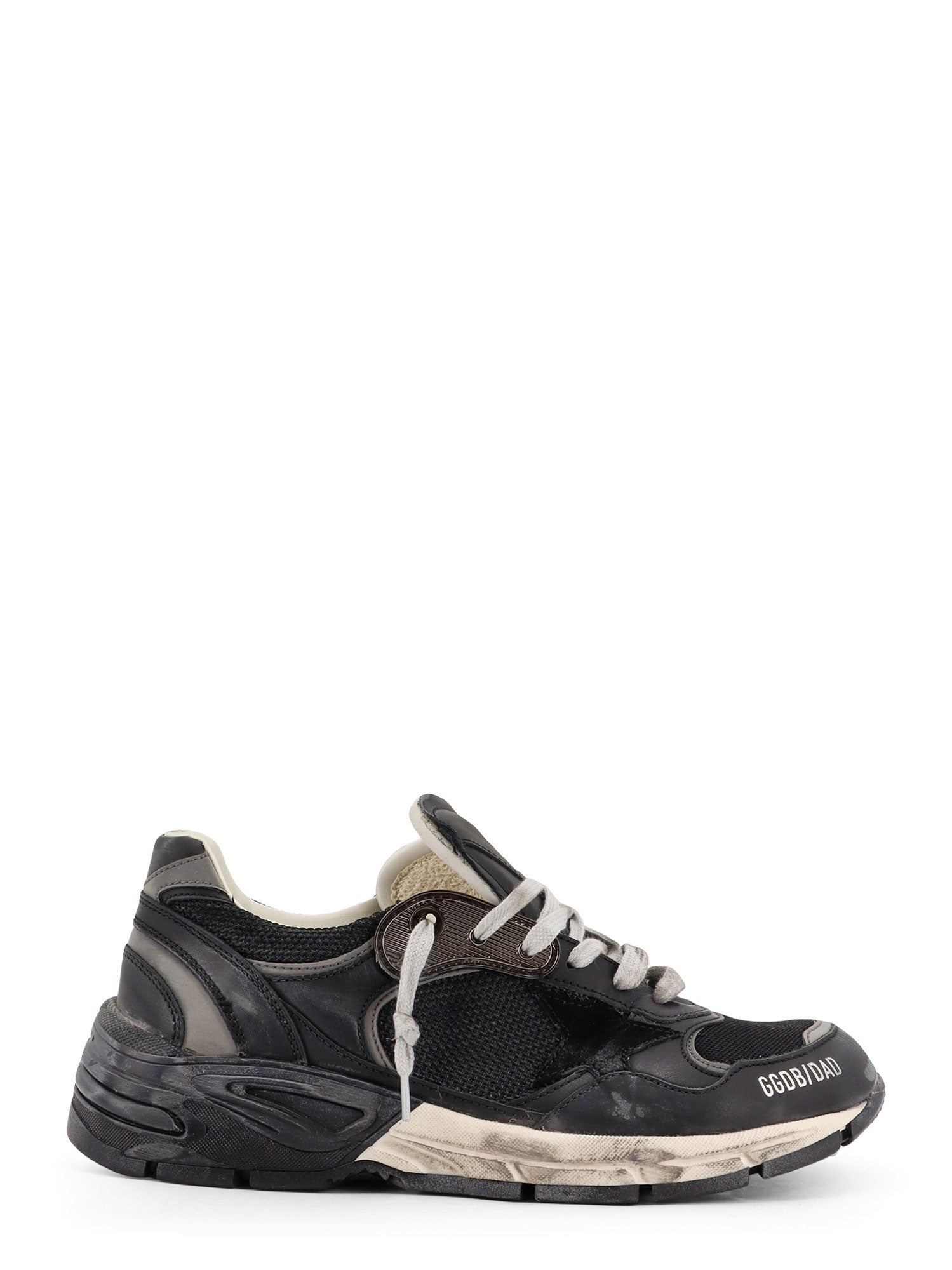Golden Goose Sneakers Back Dark Grey Mesh/pelle