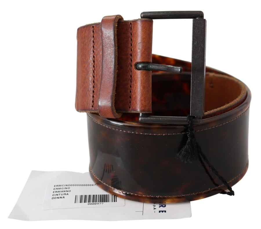 Ermanno Scervino Leather belt in brown