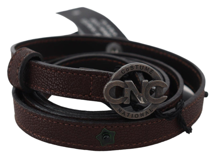 Costume National Leather belt in brown