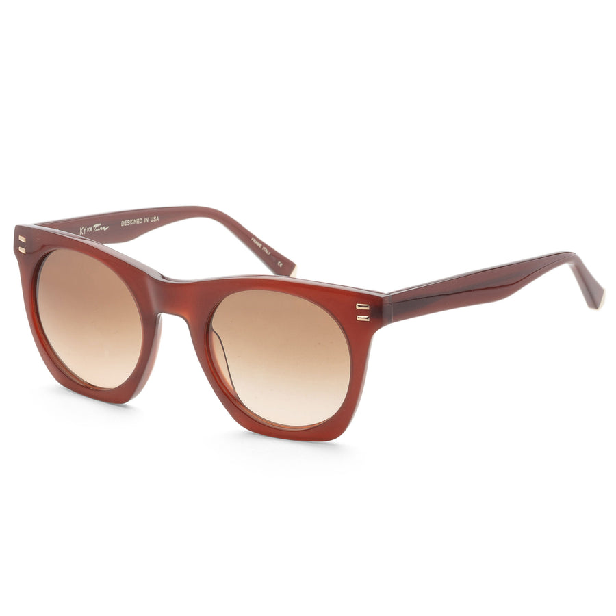 Preloved - Kate Young Womens 50mm Brown Sunglasses K550-Brn-50 One Color