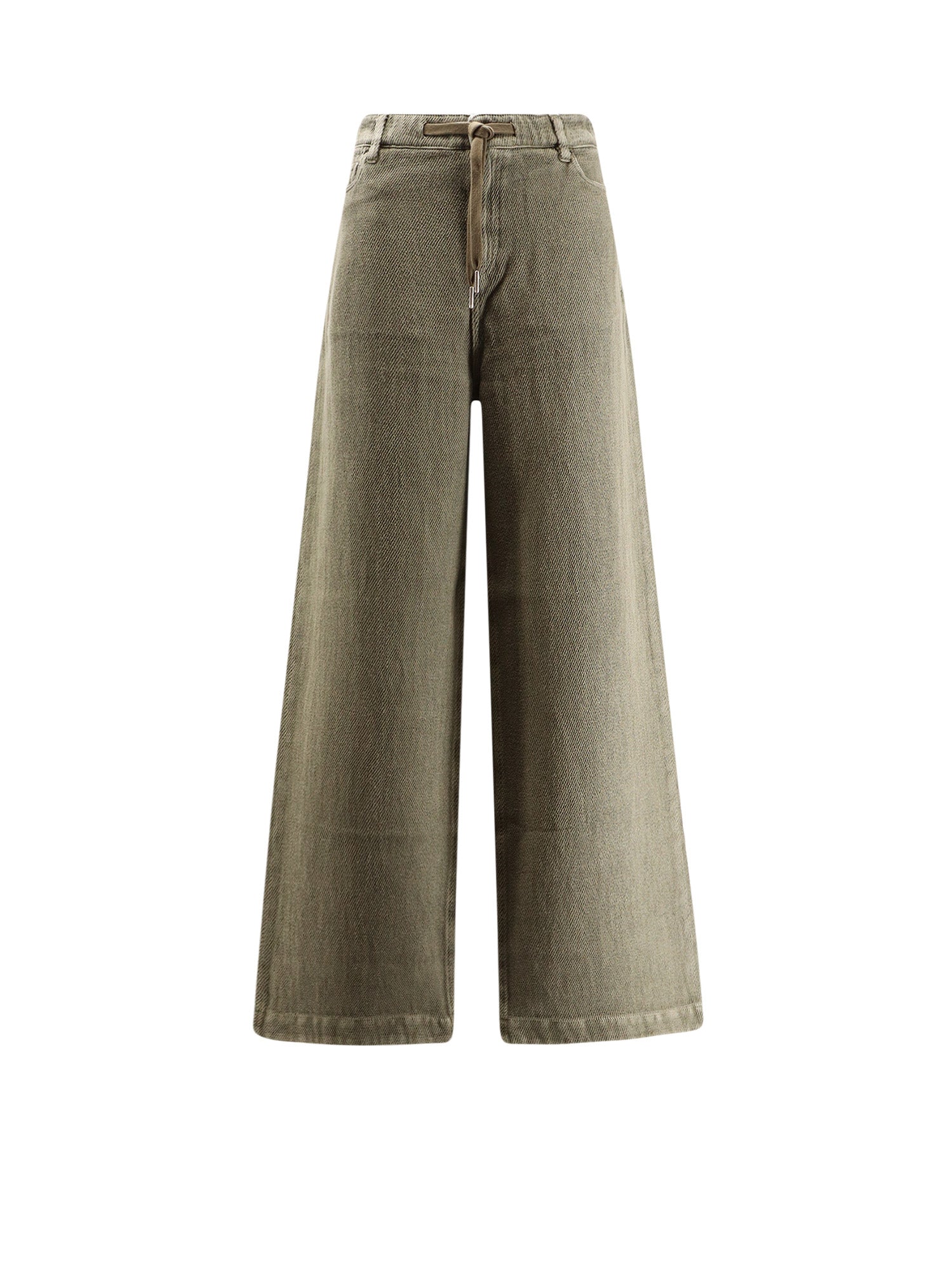 Golden Goose RTW Ivy Green Cotone Lino