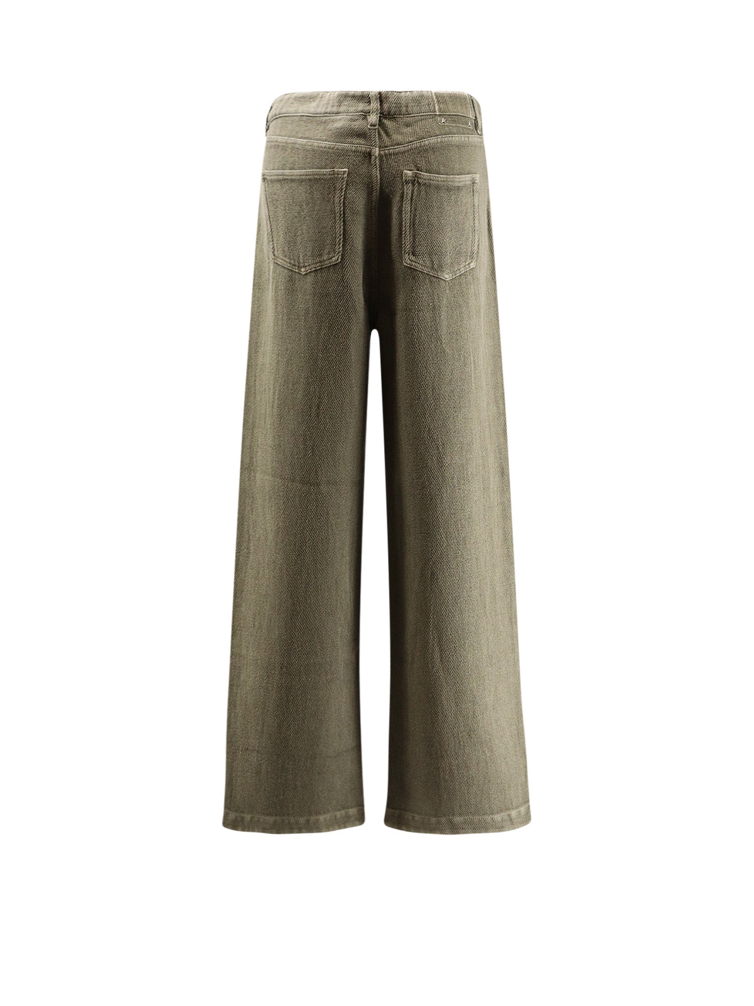 Golden Goose RTW Ivy Green Cotone Lino