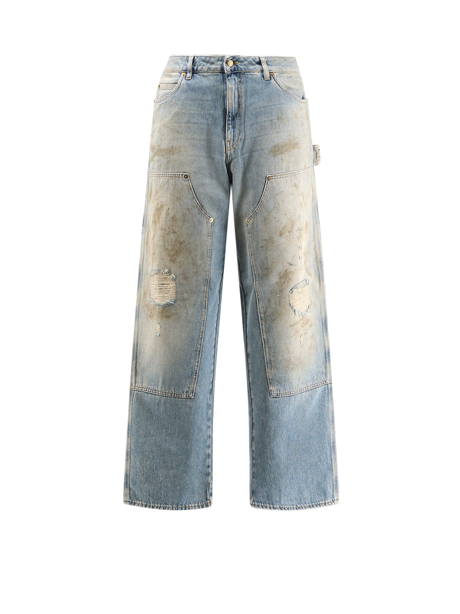 Golden Goose Jeans Blue Cotone