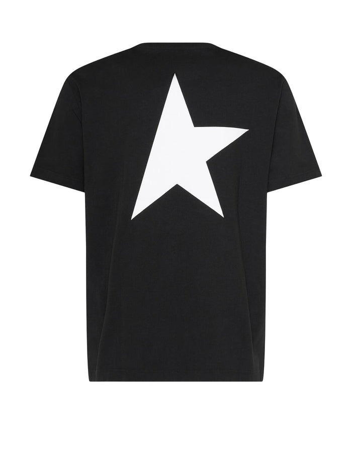 Golden Goose T-Shirts And Polos Black Cotone