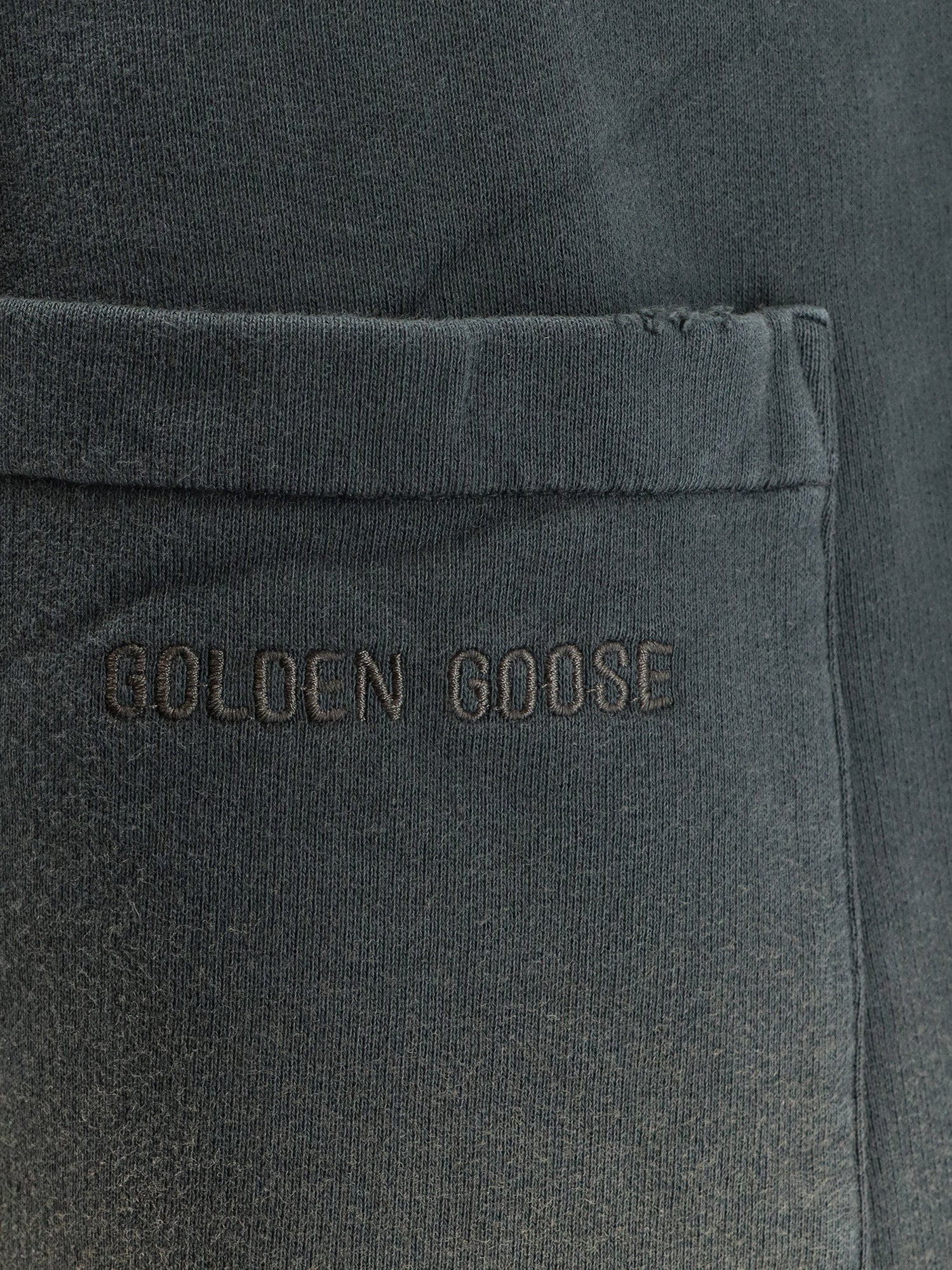 Golden Goose Rtw Bleached Washed Black Cotone