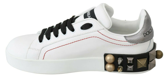 Dolce & Gabbana 100% Leather sneakers in white — view 2