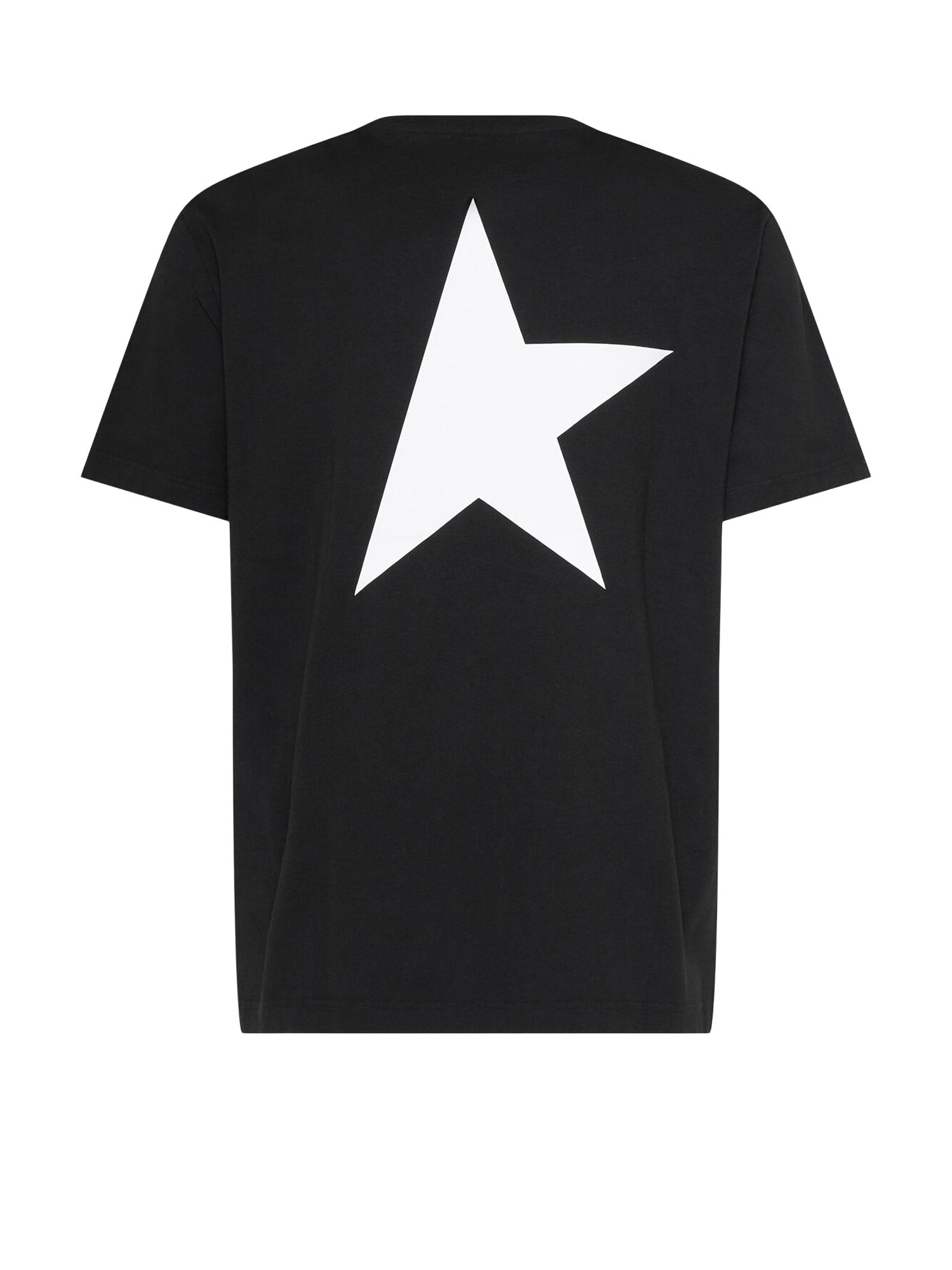 Golden Goose T-Shirts And Polos Black Cotone
