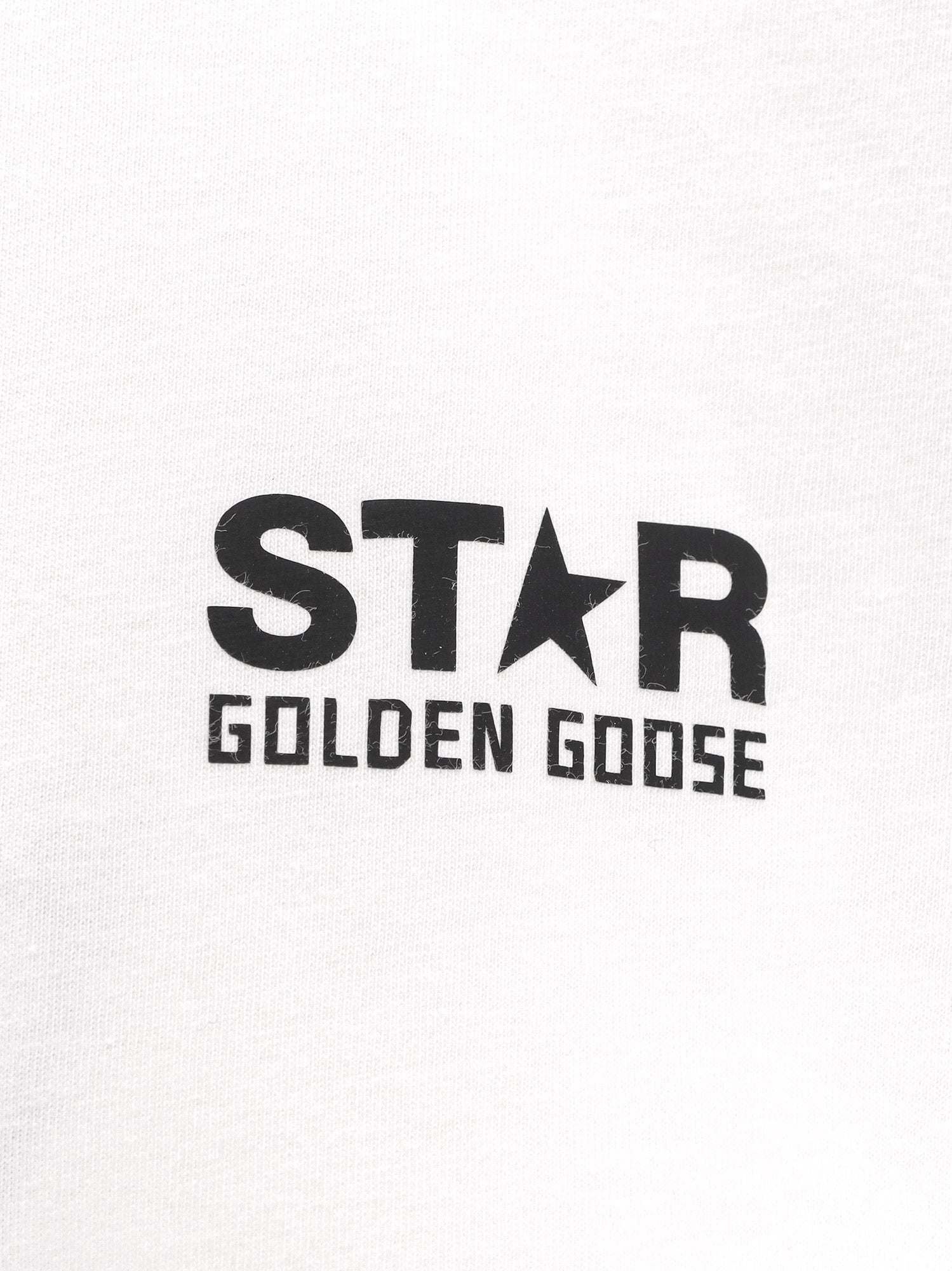 Golden Goose T-Shirts And Polos White Cotone