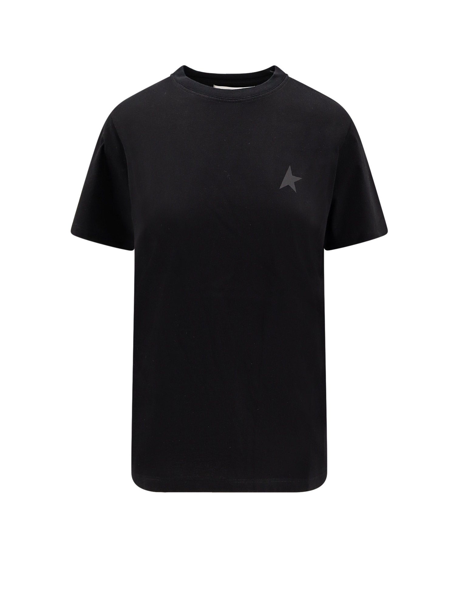 Golden Goose T-Shirts And Polos Black Cotone