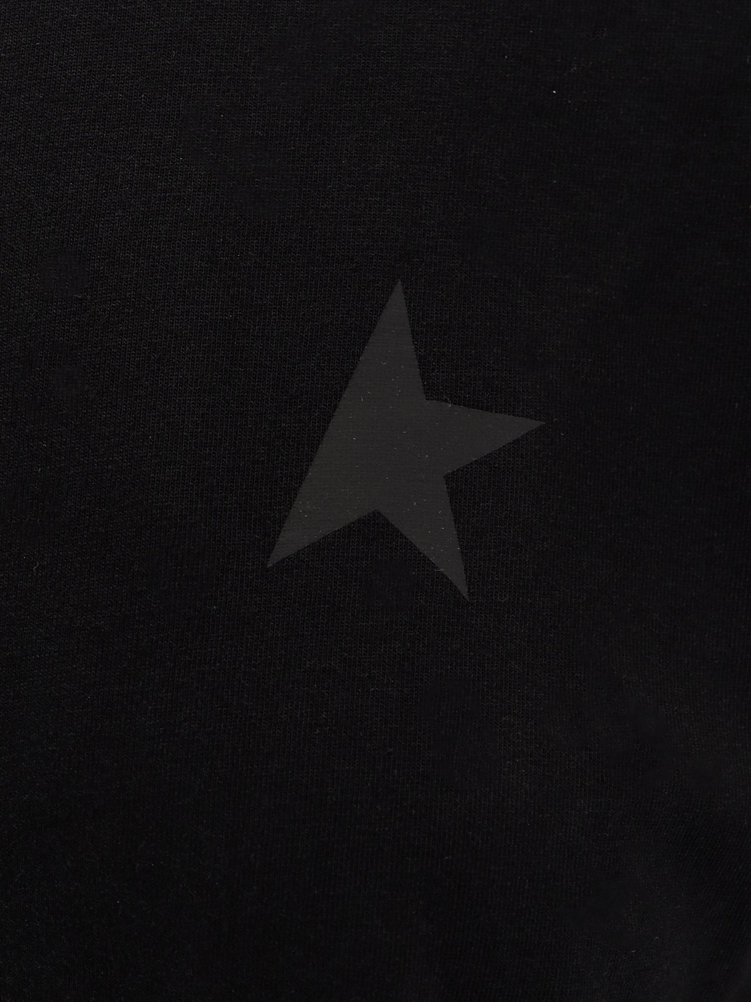 Golden Goose T-Shirts And Polos Black Cotone