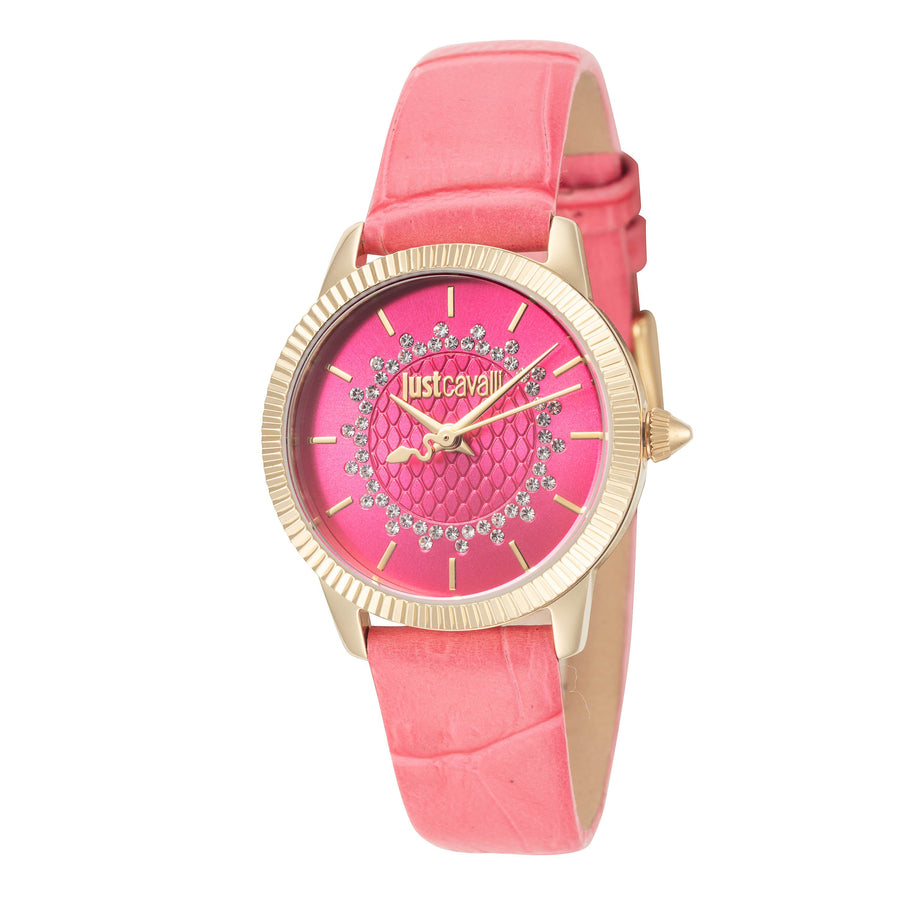 Preloved - Just Cavalli Womens Glam Chic 28mm Quartz Watch Jc1l258l0215 One Color Watches