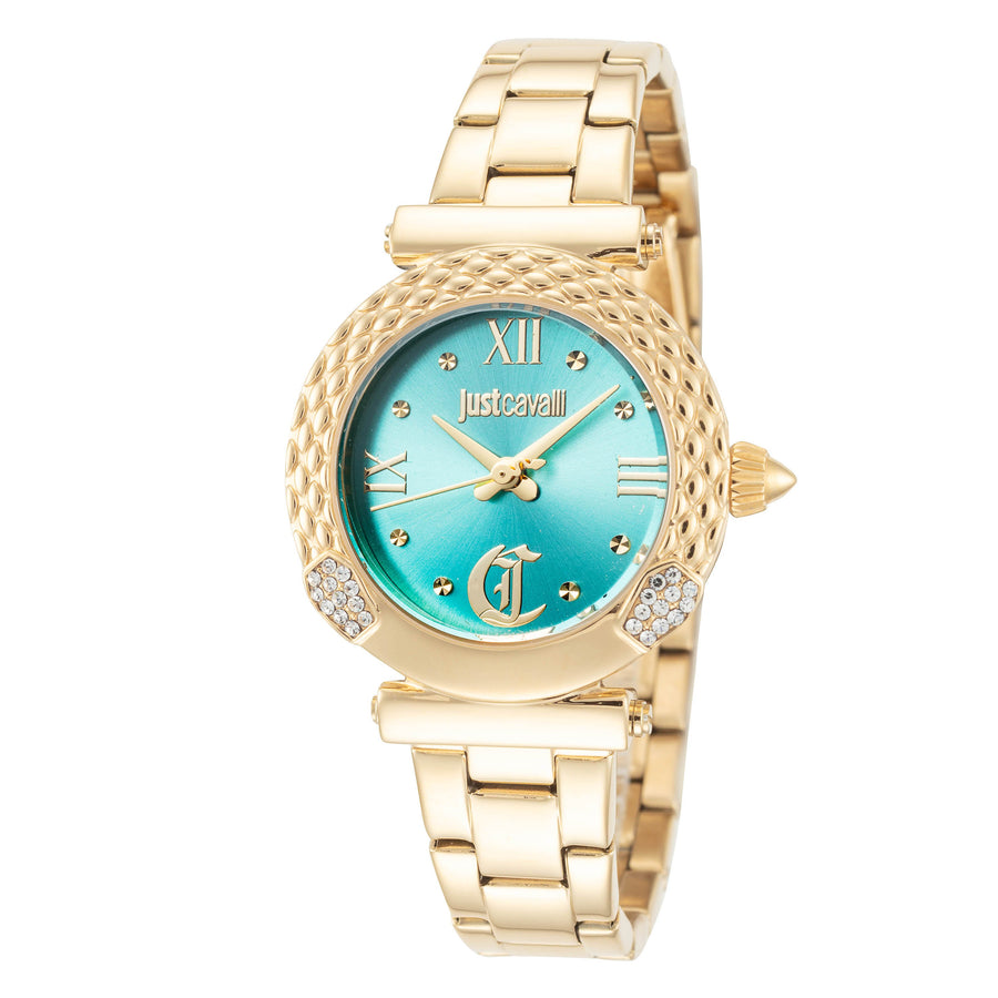 Preloved - Just Cavalli Womens Set Curiosa 30mm Quartz Watch Jc1l332m0065 One Color Watches