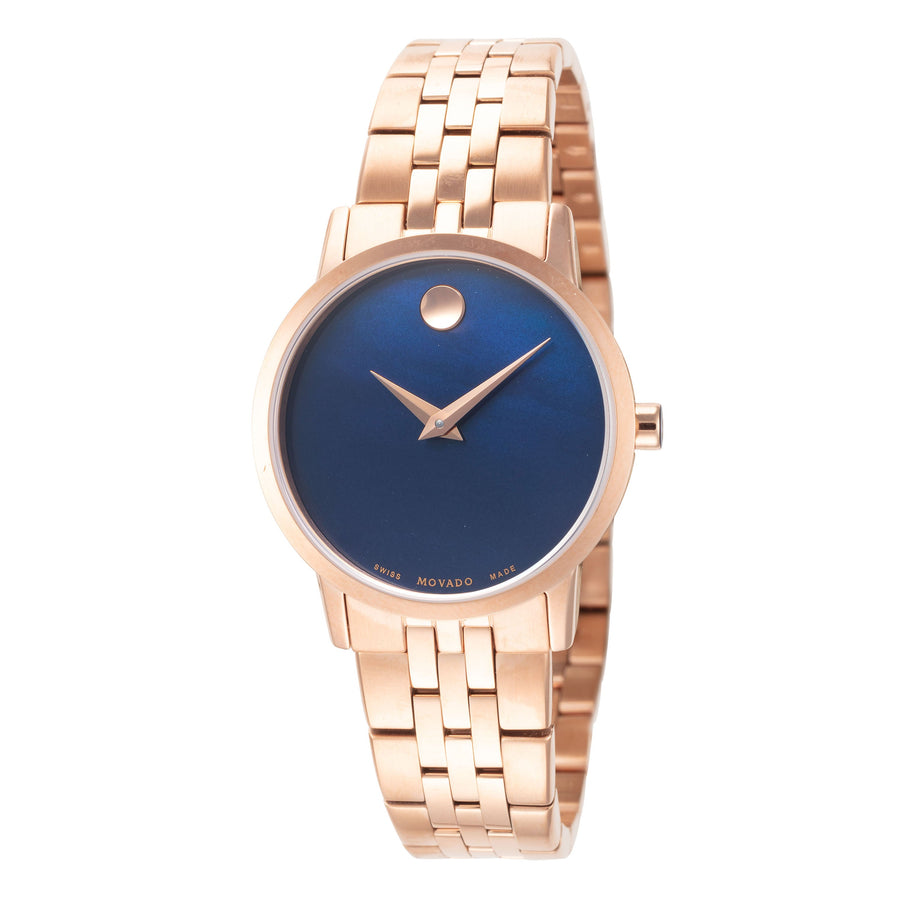 Preloved - Movado Womens 28mm Museum Quartz Watch 0607354 One Color Watches