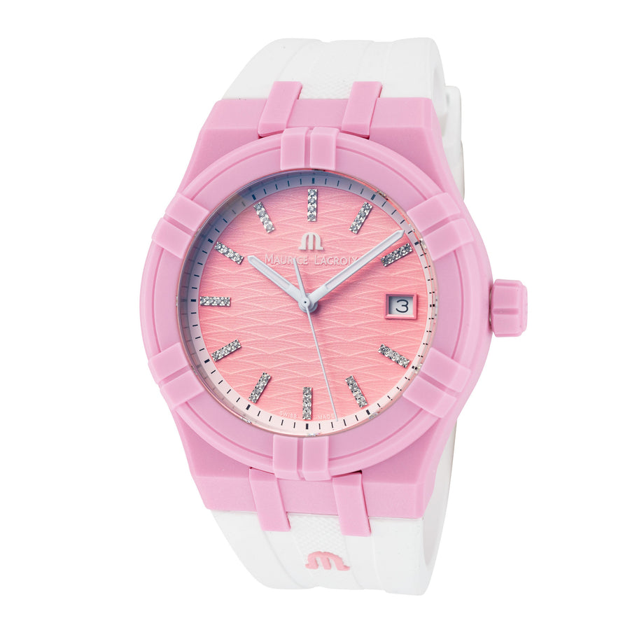 Preloved - Maurice Lacroix Unisex Aikon #tide 40mm Quartz Watch Ai2008-Eeee1-3a0-0 One Color Watches