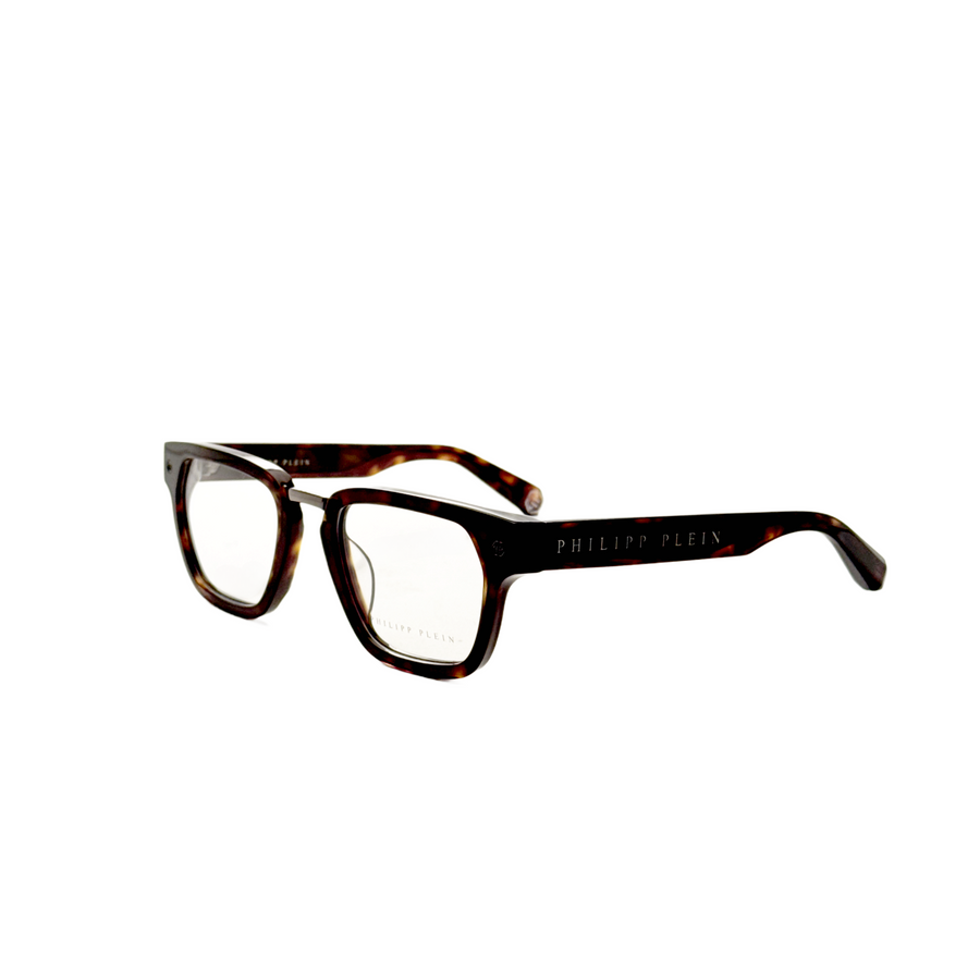 Preloved - Philipp Plein Womens 51mm Shiny Dark Havana Eyeglasses Vpp055w510722 One Color