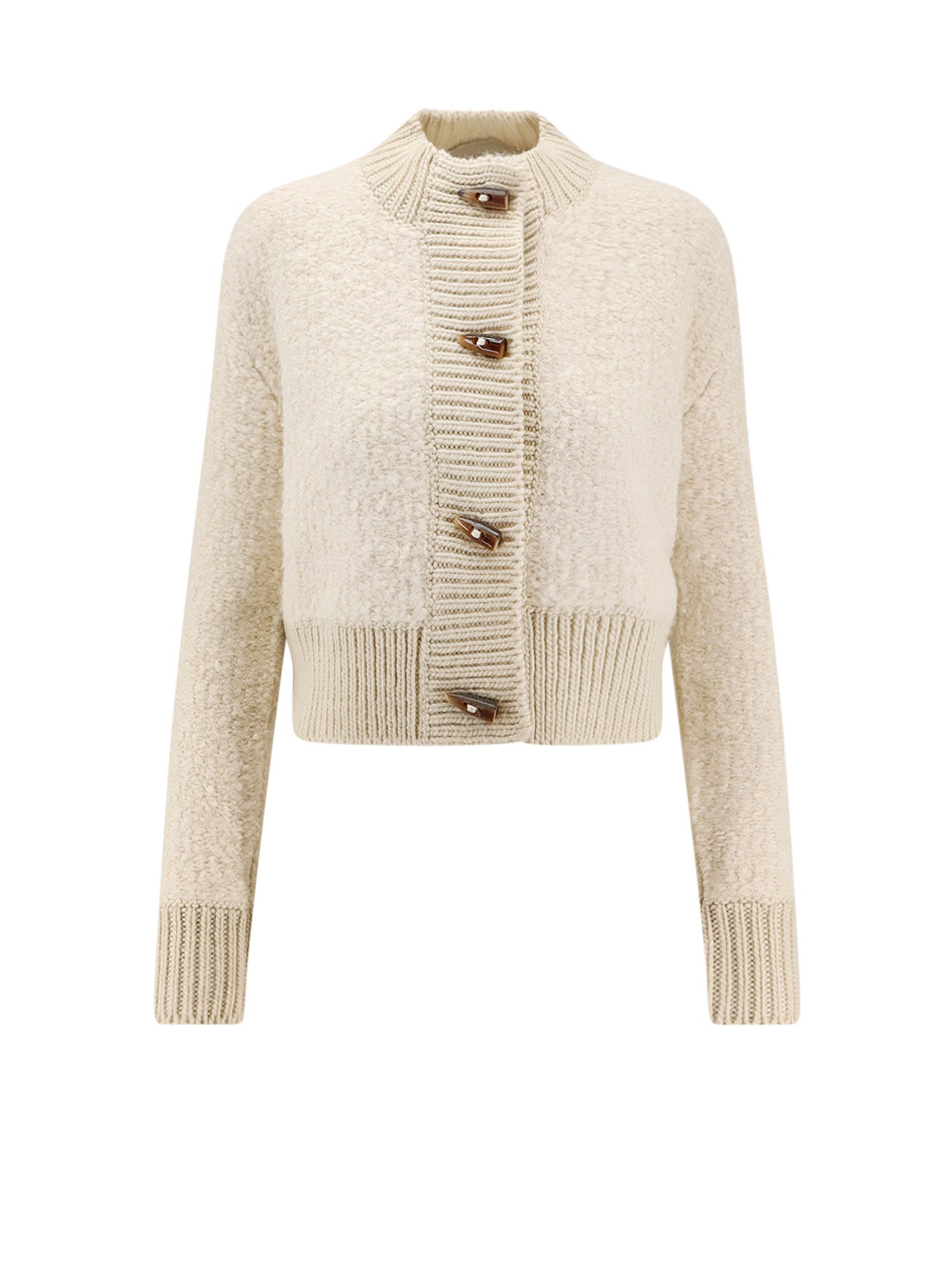 Golden Goose Sweaters Natural White