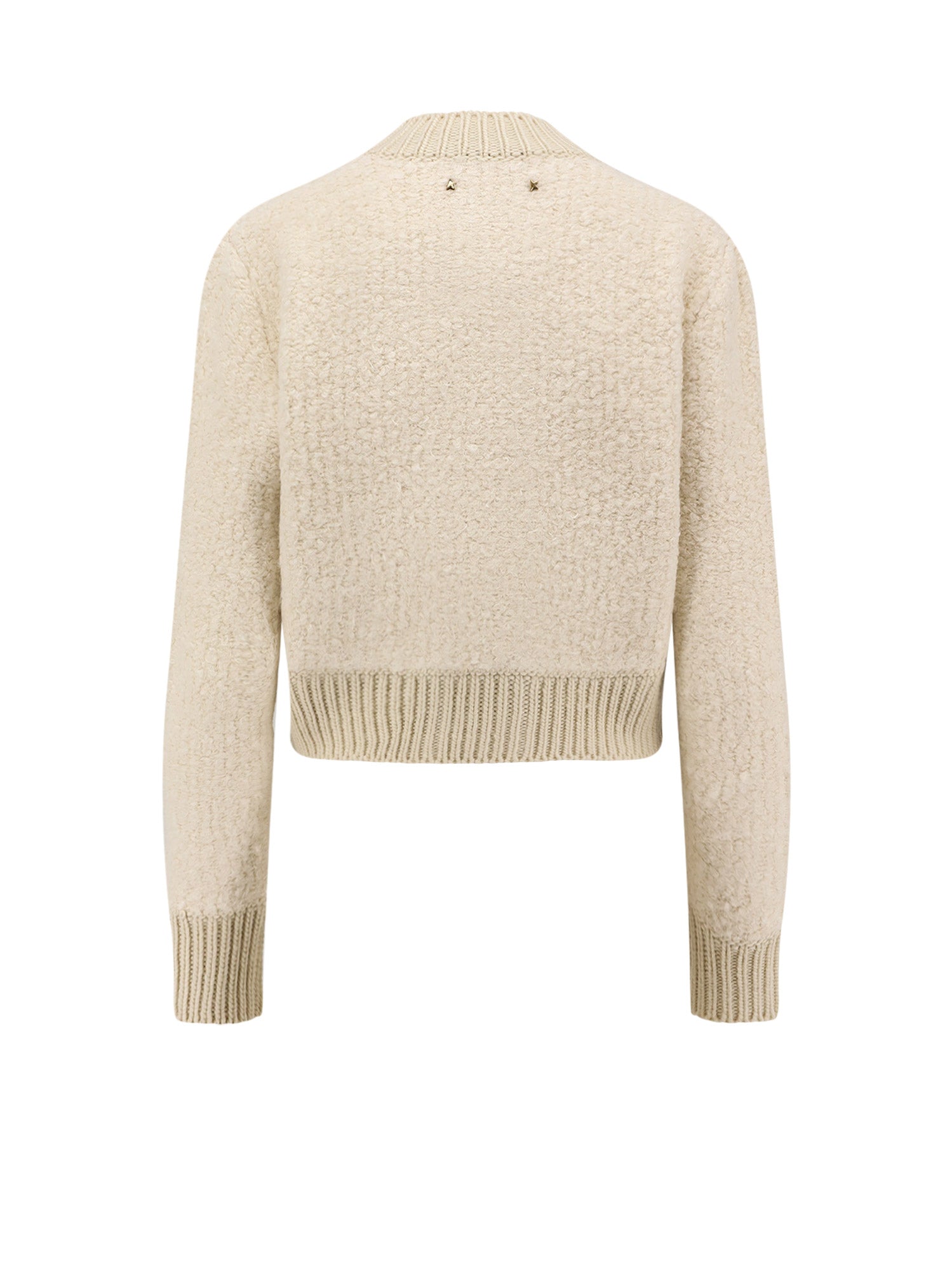 Golden Goose Sweaters Natural White