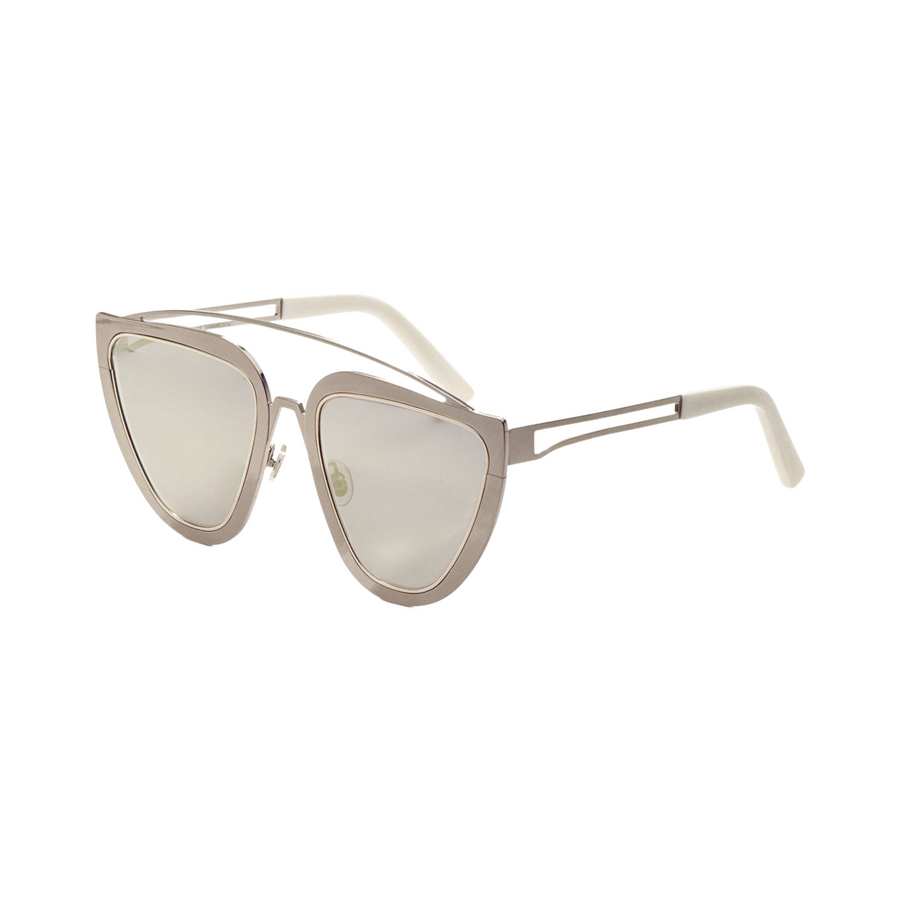 Preloved - Irresistor Womens Grey Sunglasses Barbarella-S0247-Silversilver One Color