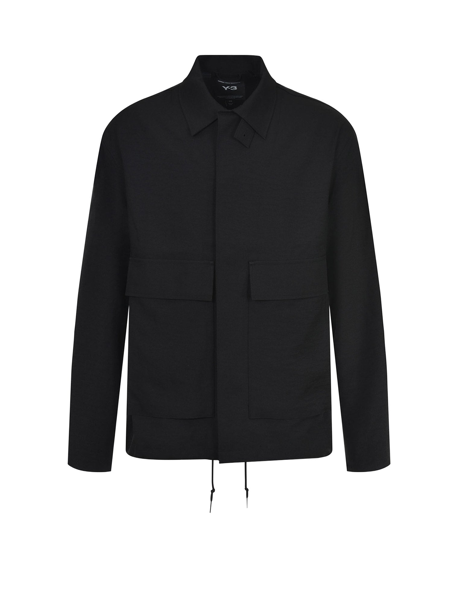 Y-3 Jackets Black Poliestere Riciclato