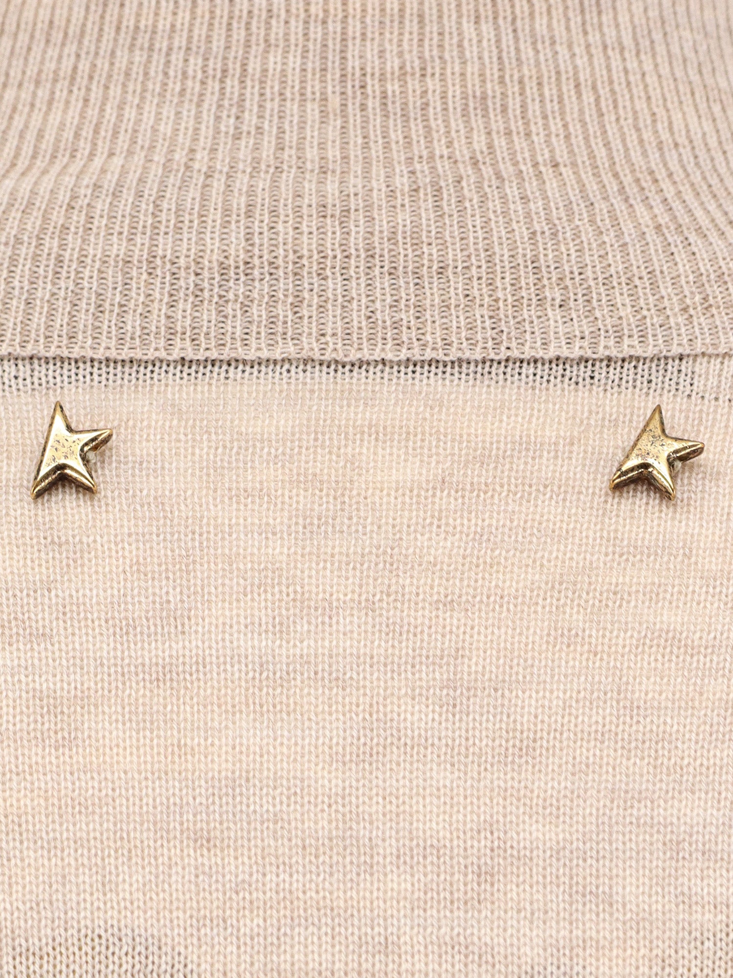 Golden Goose Sweaters Brown Rib: Virgin Wool