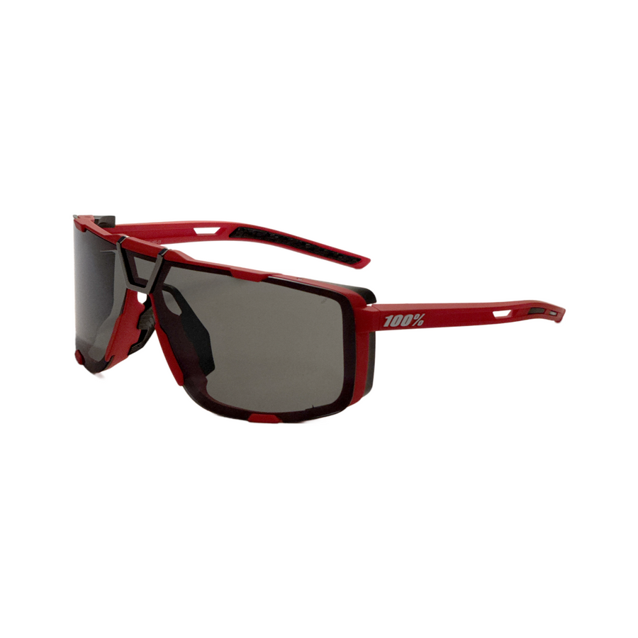Preloved - 100 Percent Mens Eastcraft 53mm Soft Tact Red Sunglasses 61045-265-01 One Color