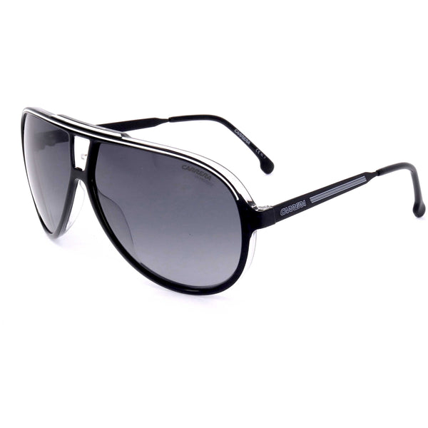 Preloved - Carrera Mens 63mm Black White Sunglasses Ca1050-S-80s-9o One Color