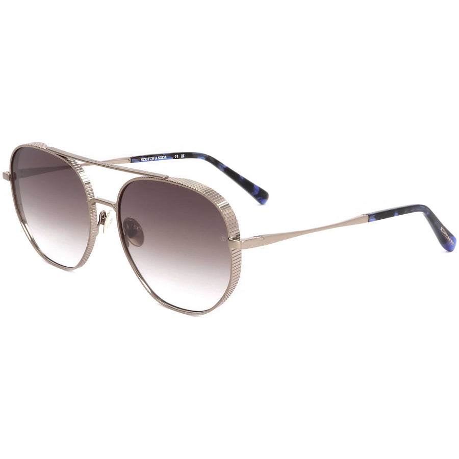 Preloved - Scotch & Soda Mens 56mm Gold Sunglasses Ss6011-403-56 One Color