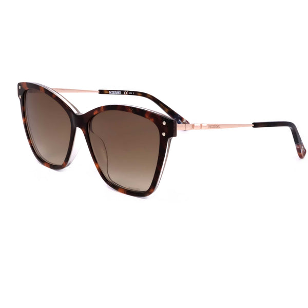 Preloved - Missoni Womens 56mm Havana Sunglasses Mis0003-S-Rnl-56 One Color
