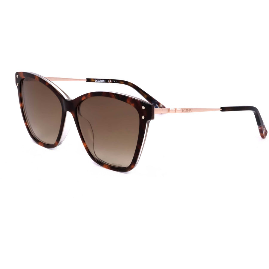 Preloved - Missoni Womens 56mm Havana Sunglasses Mis0003-S-Rnl-56 One Color