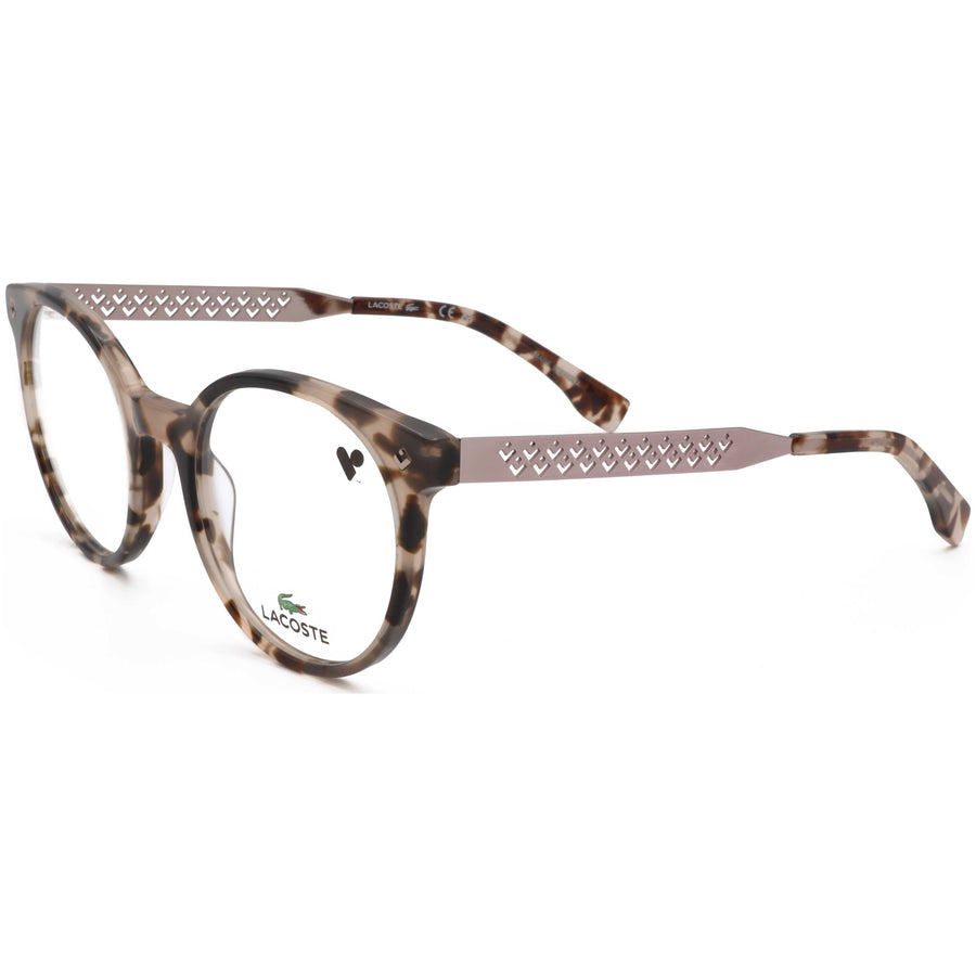 Preloved - Lacoste Womens 50mm Rose Havana Eyeglasses L2806-219-50 One Color