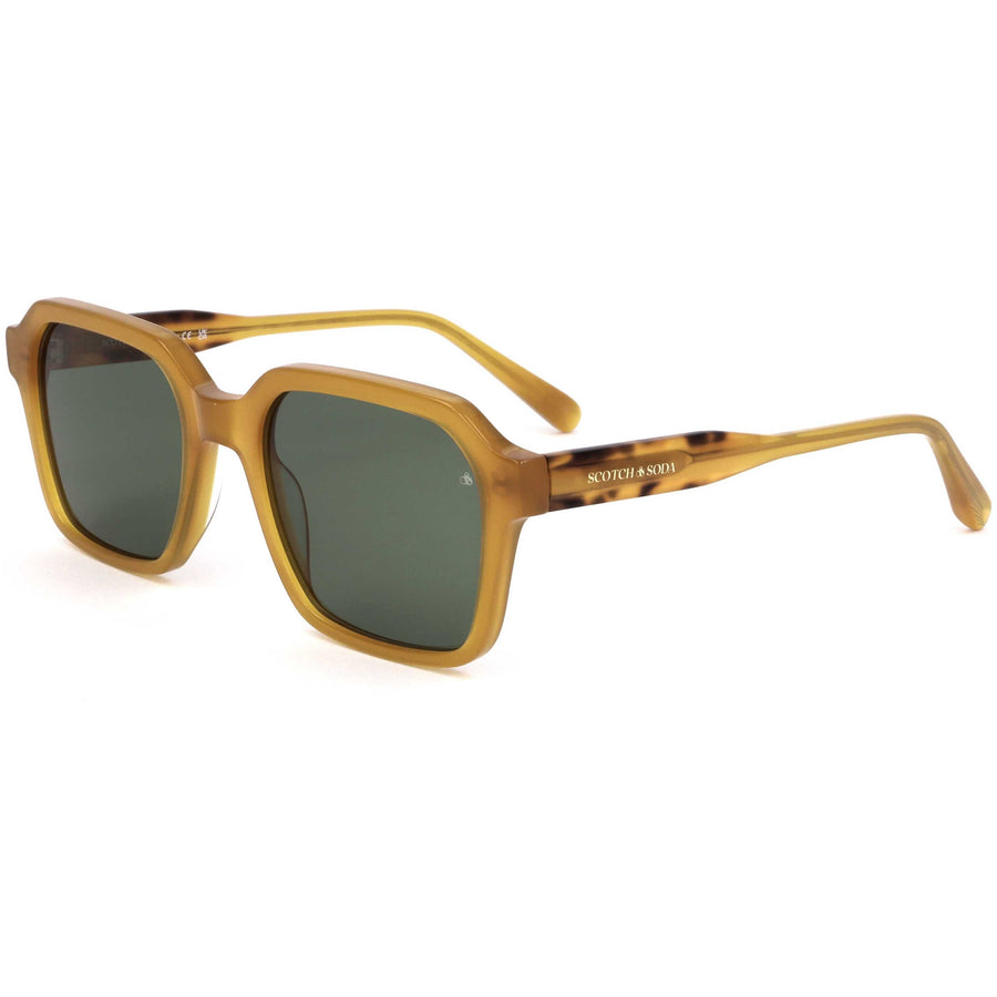 Preloved - Scotch & Soda Mens 51mm Yellow Sunglasses Ss8008-176-51 One Color
